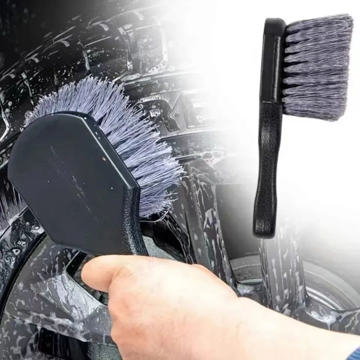 Car Wheel Cleaning Brush Detai - Car Cleaning Brush recension och pris