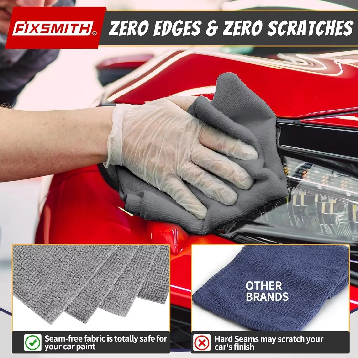 Reusable Thicken Microfiber Cl - Microfiber Towel Detailing recension och pris