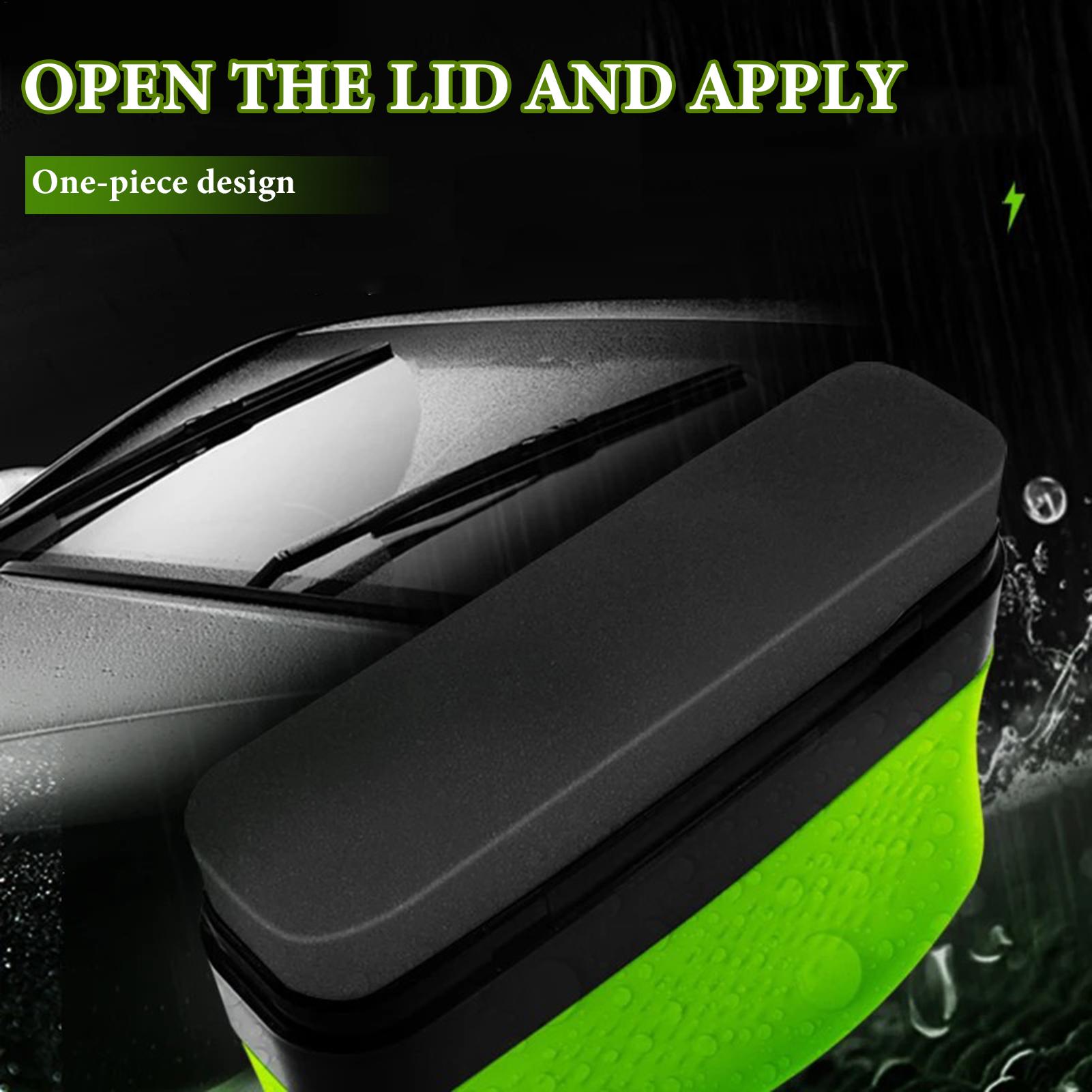 Car Glass Oil Film Remover Aut - Car Cleaning Brush recension och pris