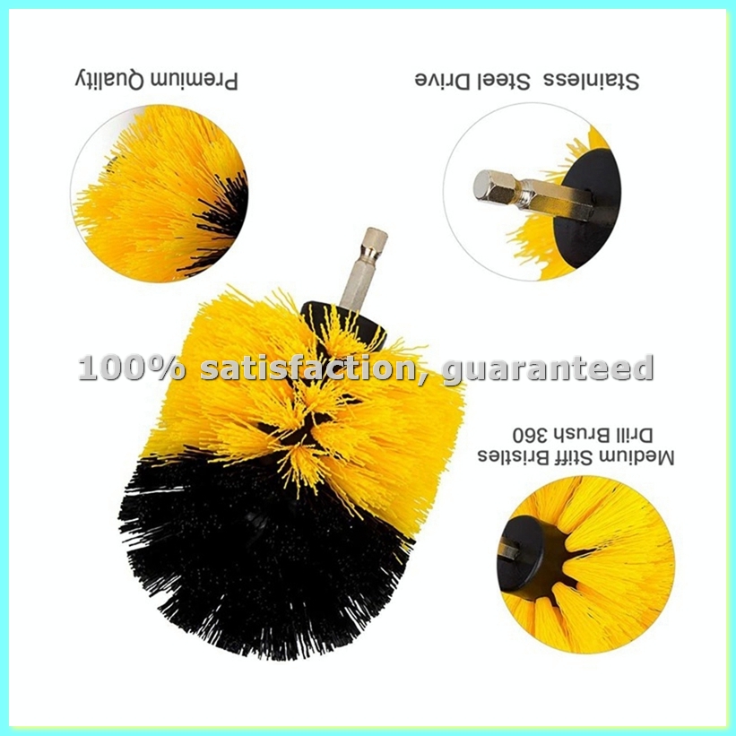 15pcs Electric Floor Scrubber  - Car Cleaning Brush recension och pris