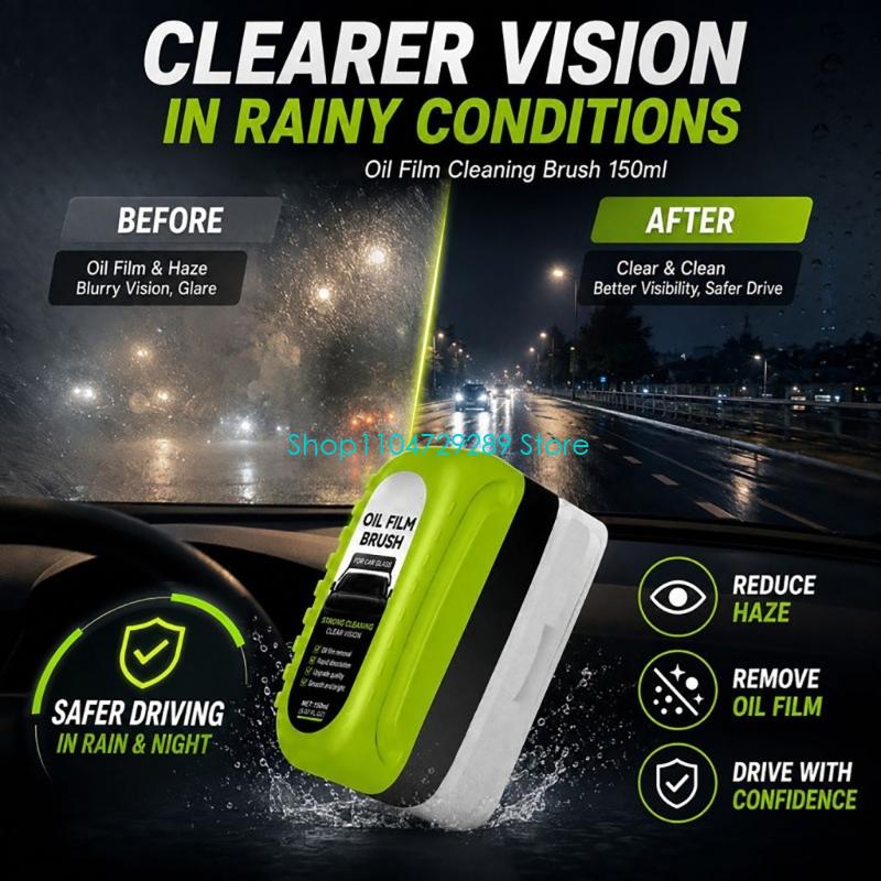 D8KE Driver Windshield Cleanin - Car Cleaning Brush recension och pris